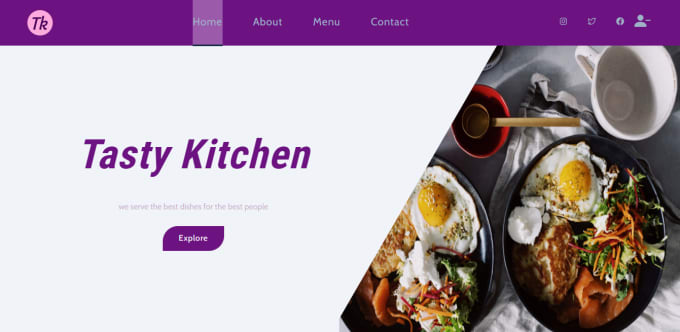Create a responsive website with html css and javascript by Fashayo ...