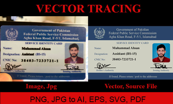 convert logo to vector or jpg to vector