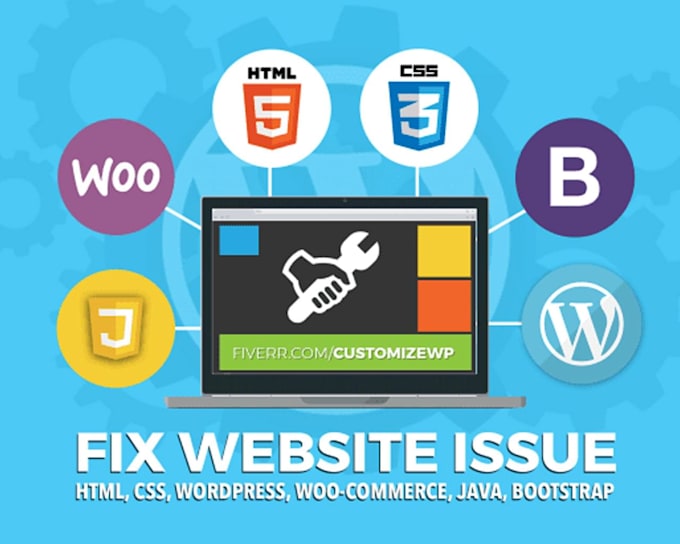fix all bugs in your website, bug fix and technical support