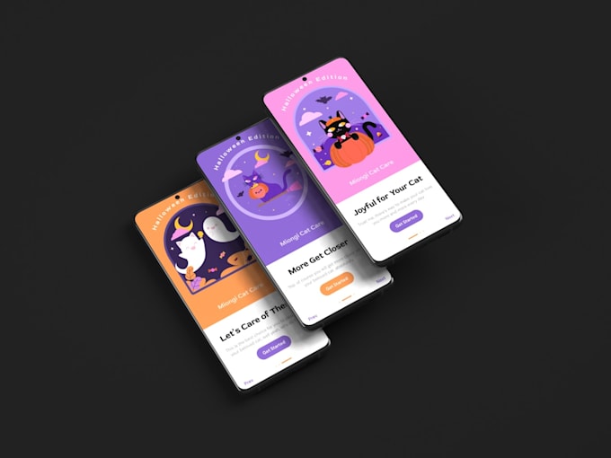 Design ui ux for your android and ios applications by Aliachudary | Fiverr