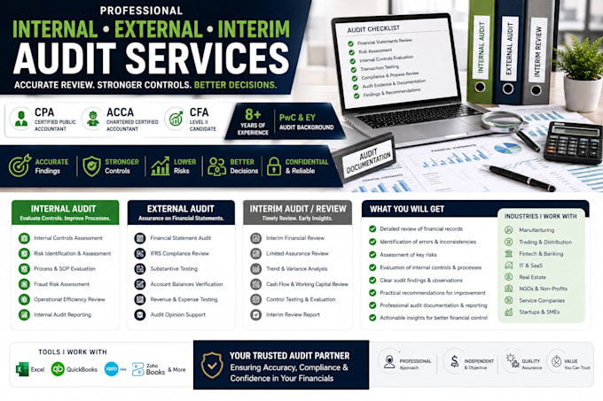 provide professional internal external and interim audit services