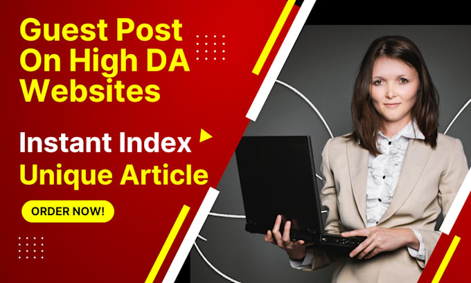 do high authority dofollow SEO guest post backlinks