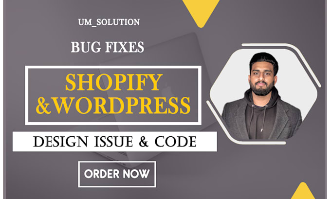 do shopify website fix
