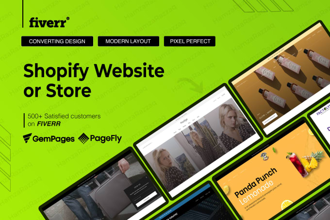 Best Price! I will do shopify website design, create shopify ecommerce store