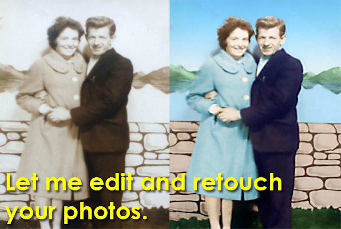 edit and retouch your photos