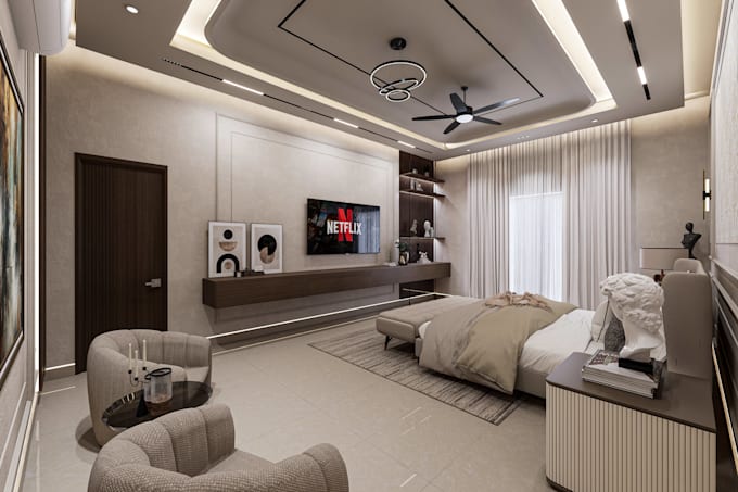 do interior exterior design in sketchup and render d five