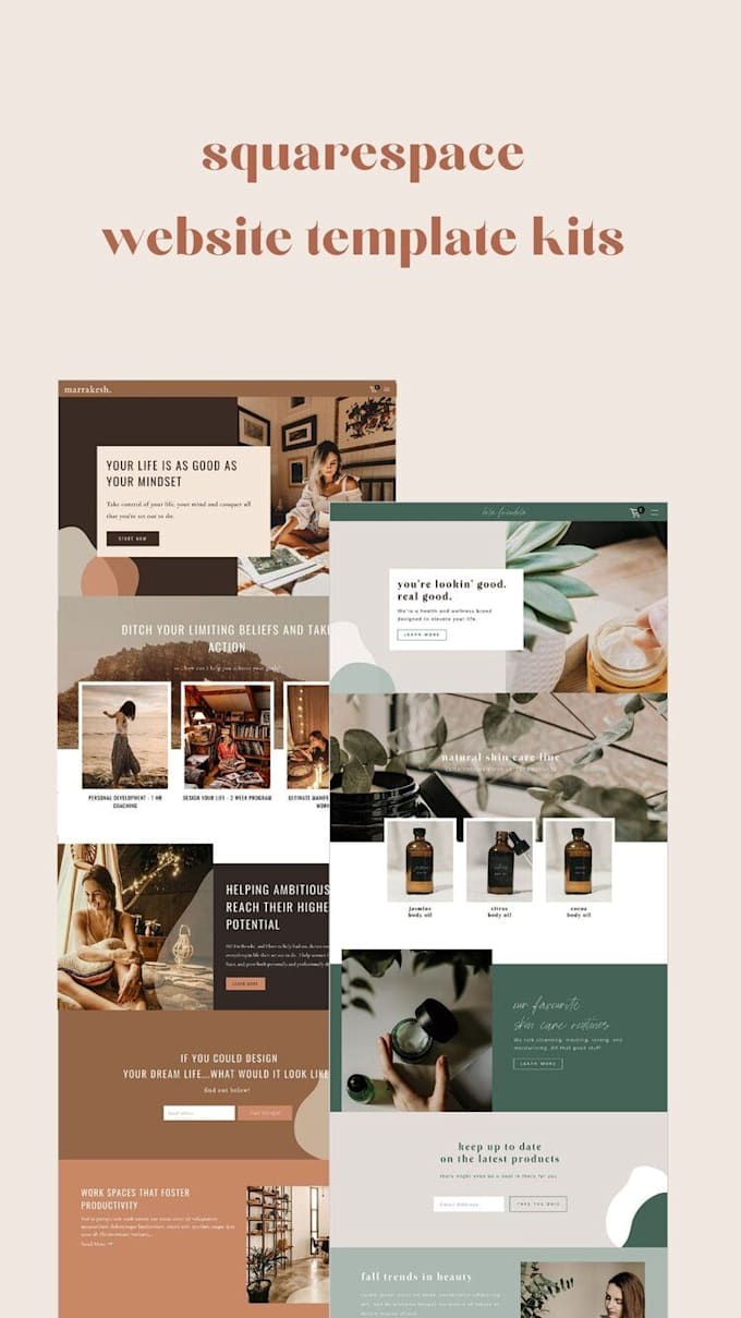 Squarespace website design squarespace website redesign by Fouad_expert |  Fiverr