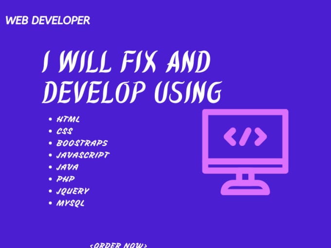 Design html css javascript java website by Mano_hussain | Fiverr
