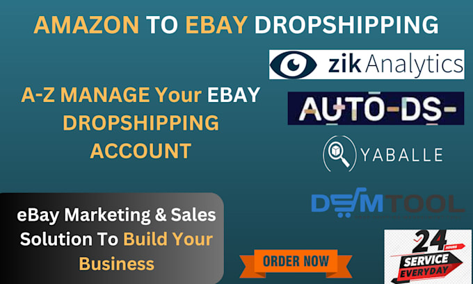 do manage your ebay seller account for dropshipping