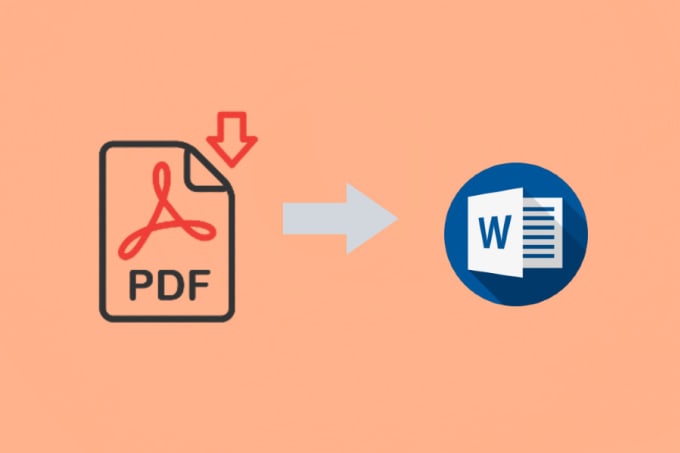 Convert pdf to editable word file by ajmc ph fiverr