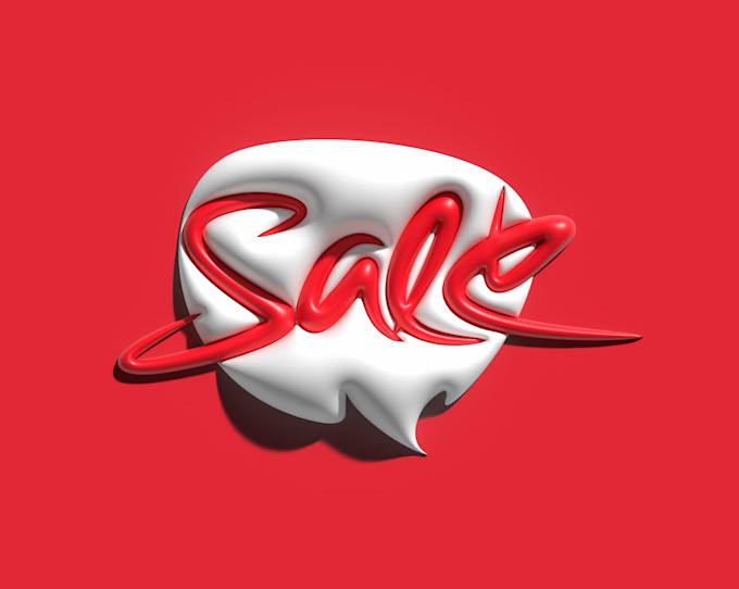 design custom handwritten lettering typography and 3d logo