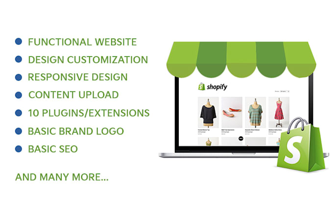 create your wp, shopify, custom and cms admin panel sites
