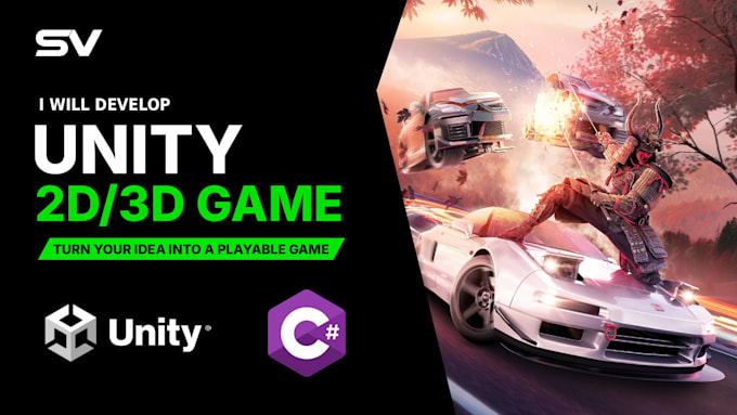 make a unity 2d or 3d game for PC or android