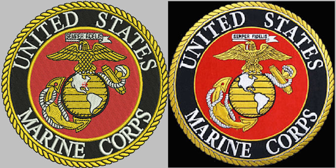 do rush logo embroidery digitizing