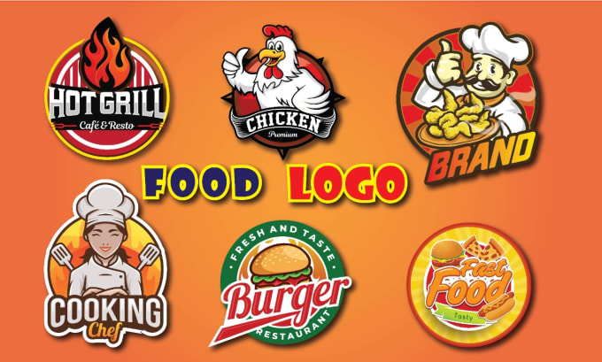 Design food fast food vegan bbq restaurant logo by Exp_samar | Fiverr