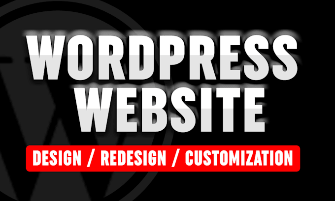 design wordpress website, redesign wordpress, elementor website development