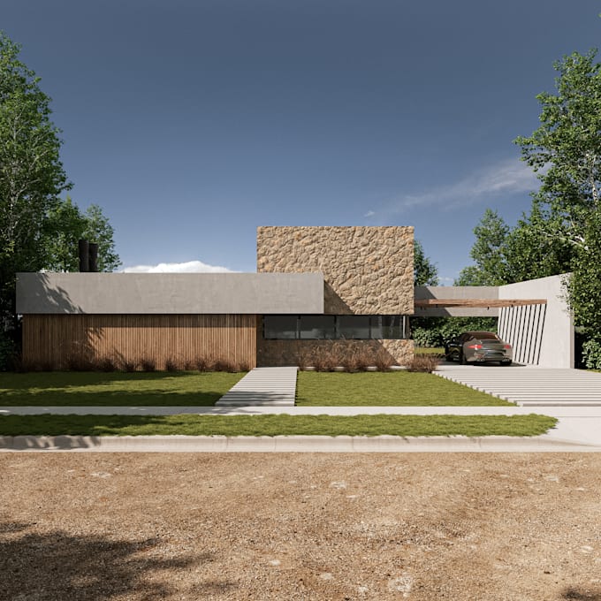 make realistic renders for interiors and exteriors