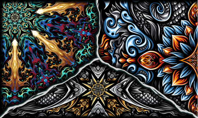 make high quality mandalas artwork in 24 hours