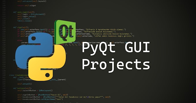 Design and program applications with pyqt by Extrudesoftware | Fiverr