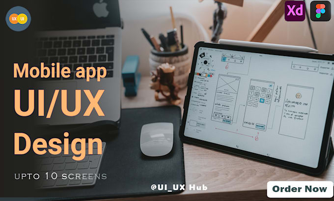 Create ui designs for your apps and websites by Ux_ui_hub | Fiverr