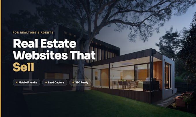 build a property website for realtors and agents