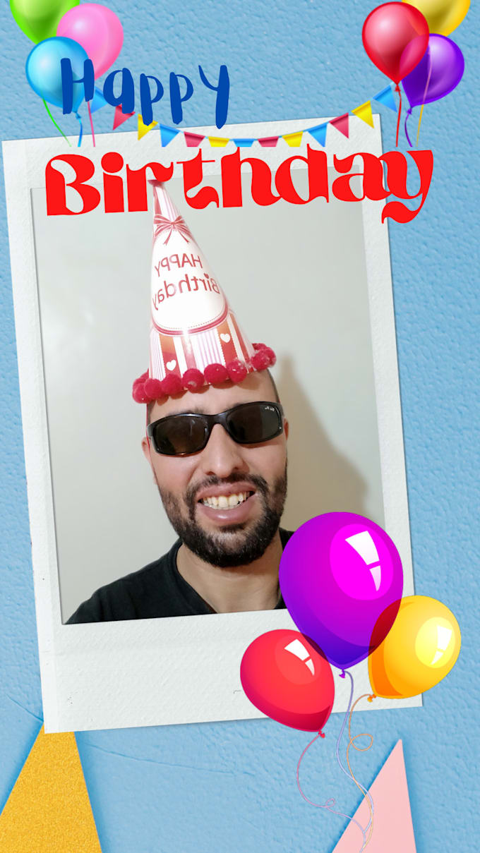 wish happy birthday with crazy dance
