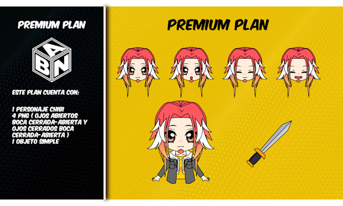 draw your 2d vtuber avatar, pngtuber, chibi, veadotube