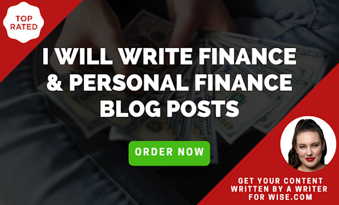 write your finance or personal finance blog posts
