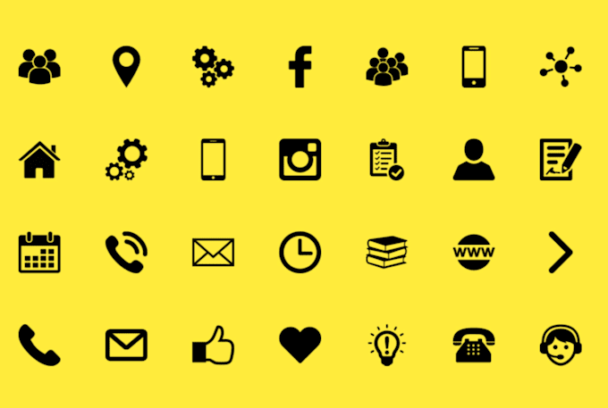 Design unique , sample and modern custom icons set by Salar_shah | Fiverr