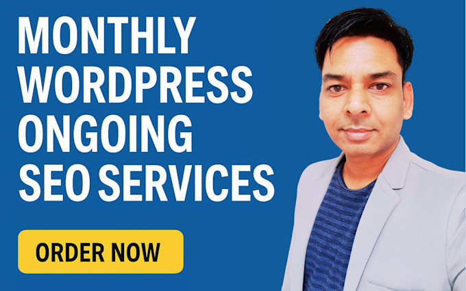 do monthly wordpress ongoing SEO services