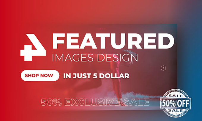 design 4 featured image and web banner for your blog