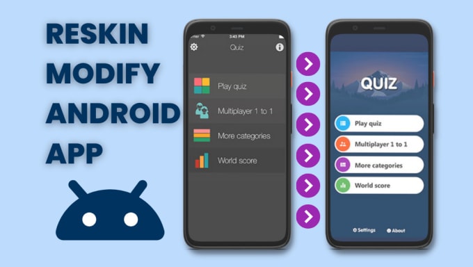 Reskin modify redesign flutter app and codecanyon source code by ...