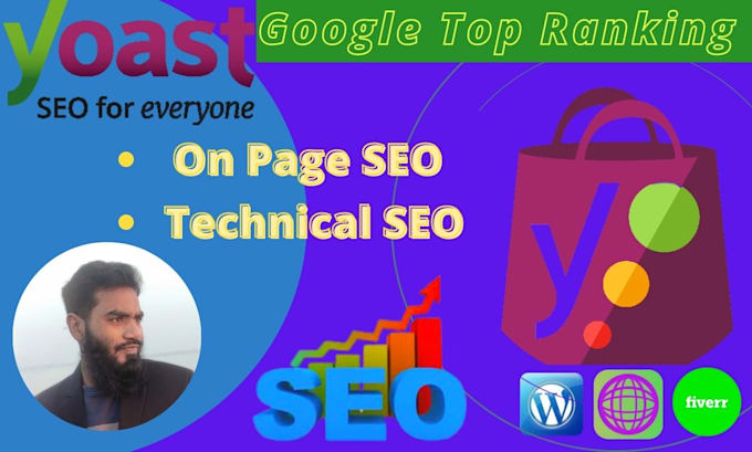 Do yoast on page seo and technical optimization your wordpress website ...