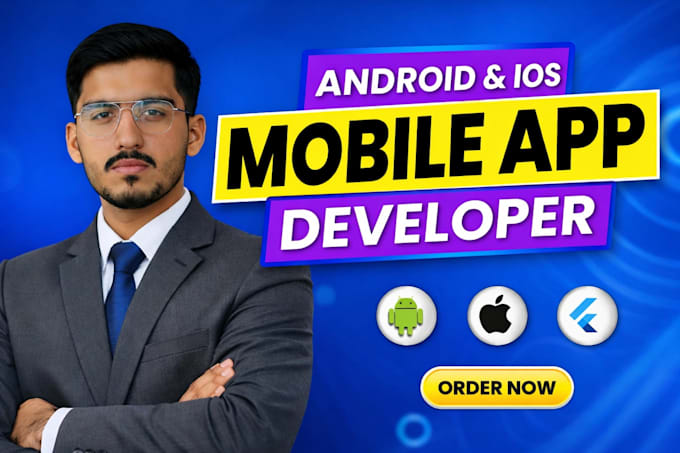 build your android and ios mobile app using flutter with backend integration