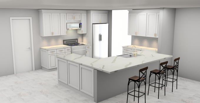 3d Design Your Kitchen Using 2020 Software 15 Years Of Experience 