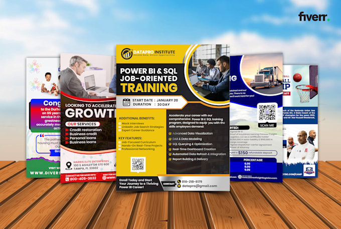 do business flyer, poster and graphic design