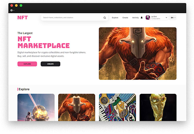 develop your nft marketplace