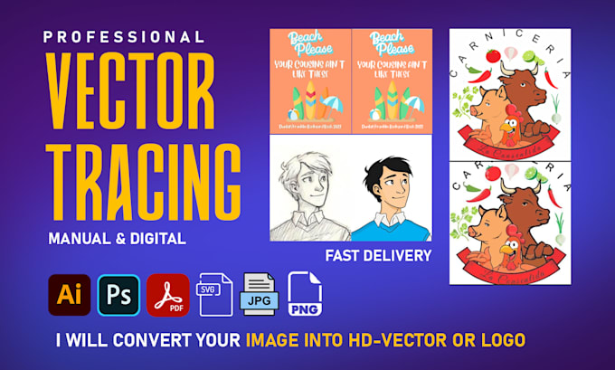 vectorize your image convert logo to vector professionally