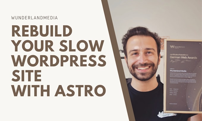 rebuild your slow wordpress frontend with astro and headless cms