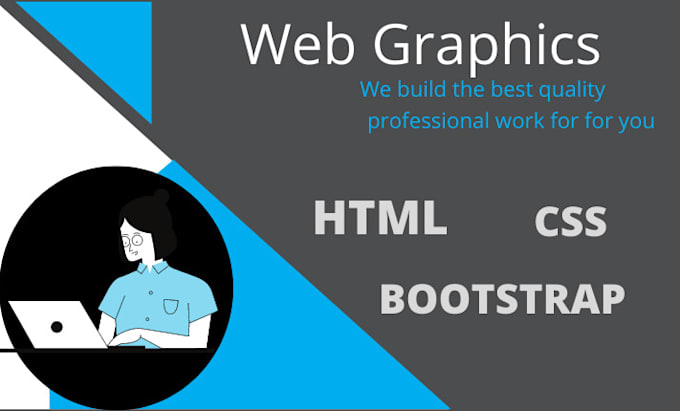 Design responsive websites using html css bootstrap by Ayeshashakee18 ...