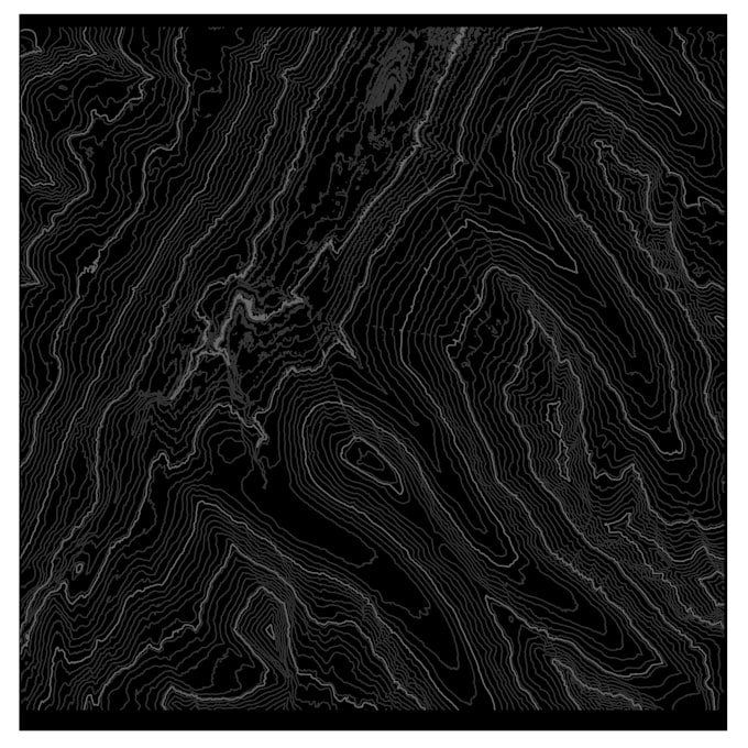 create contour lines from dem and xy points
