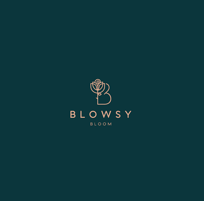design flower shop logo