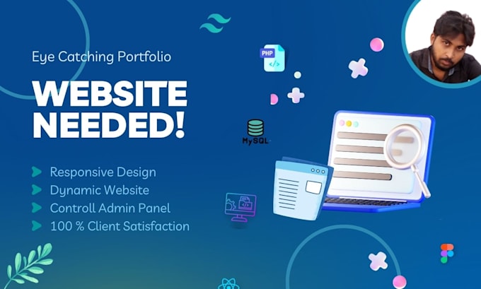 Build a personal or professional portfolio website with php by ...