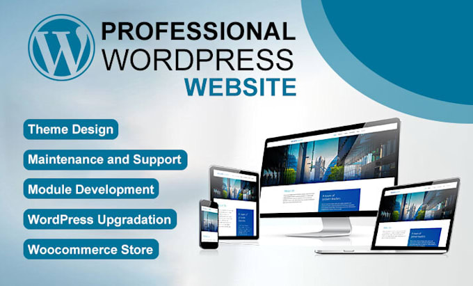 create and develop a responsive wordpress website