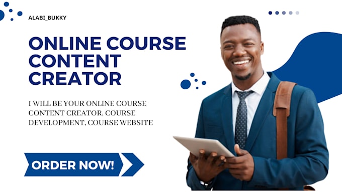 create online course content course development video course creation ppt
