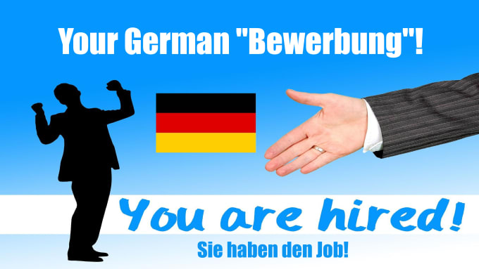Write your german job application by Turboletters  Fiverr