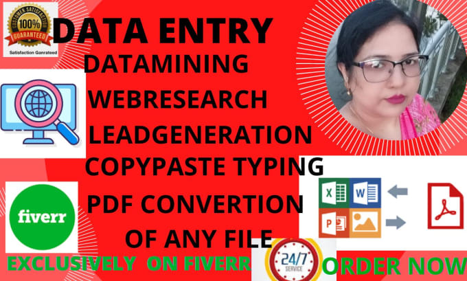 do data entry  copy paste  data mining  work for you