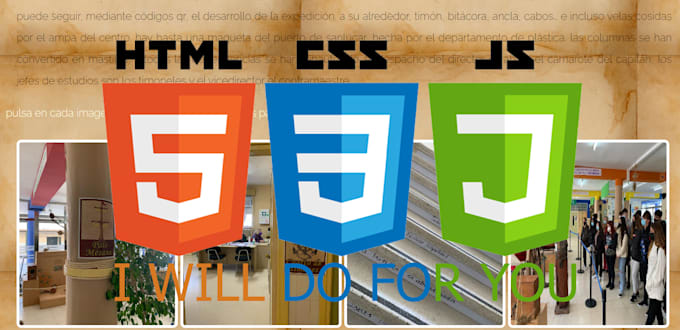 Create website design with html css and javascript by Jorgegamess | Fiverr