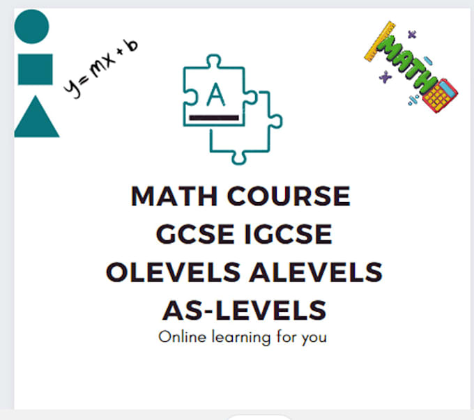be your gcse igcse aslevels math and science tutor