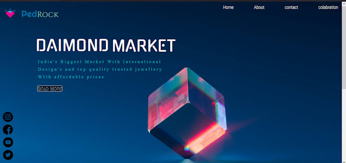 Create you a beautiful and responsive website using html css and ...